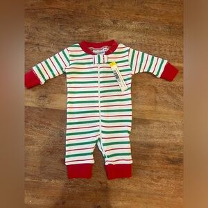 NWT‎ Bayou Blanks toddler pajamas / Christmas size NB